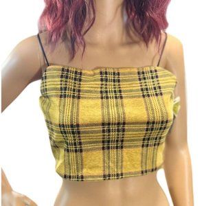 (6 for $25) Liz &‎ Sara Sleeveless Plain Crop Top Size Large NWT